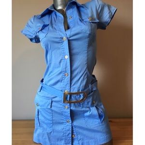 MARCIANO SAFARI DRESS WITH BELT